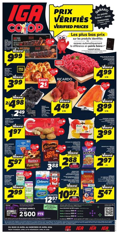 IGA (NB) Flyer April 23 to 29