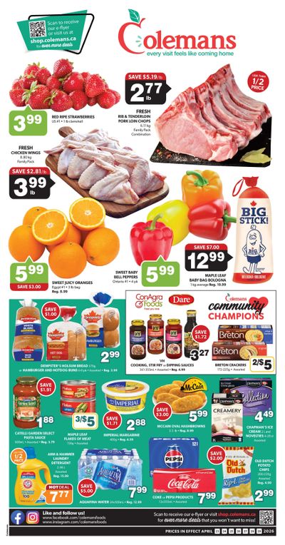Coleman's Flyer April 23 to 29