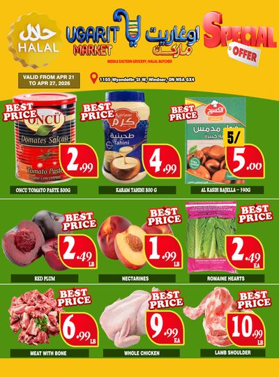 Ugarit Market Flyer April 21 to 27