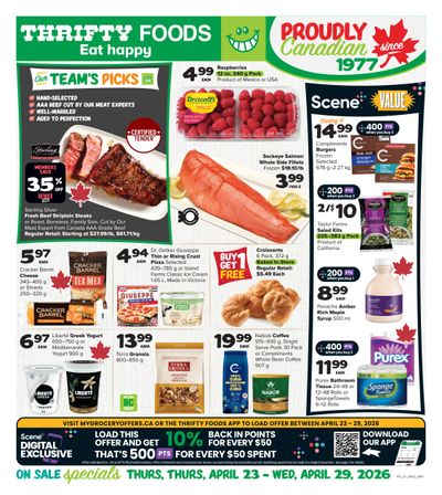 Thrifty Foods Flyer April 23 to 29