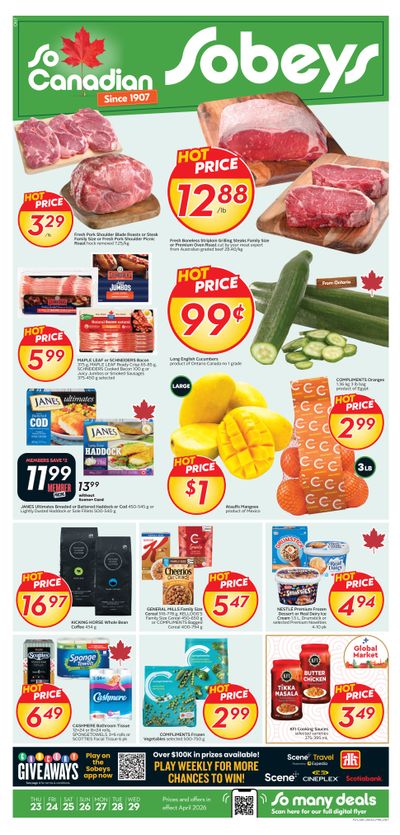 Sobeys (ON) Flyer April 23 to 29