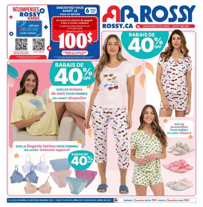 Rossy Flyer April 23 to 29
