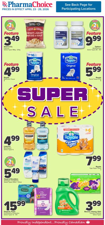 PharmaChoice (ON & Atlantic) Flyer April 23 to 29
