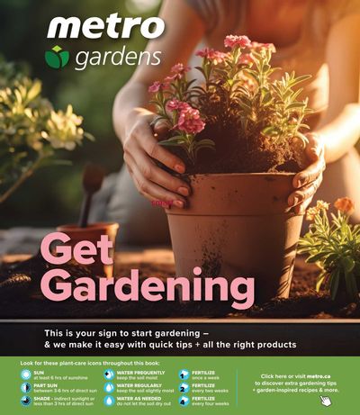 Metro (ON) Get Gardening Flyer April 23 to June 10
