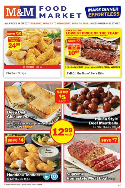 M&M Food Market (Atlantic, ON & West) Flyer April 23 to 29