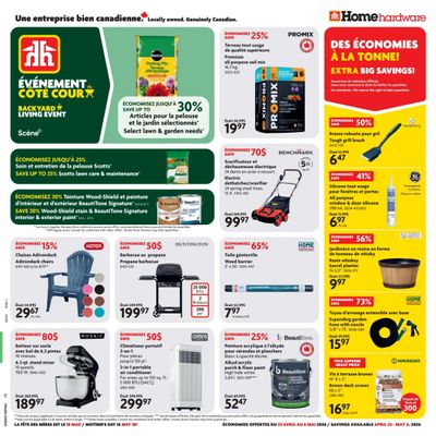 Home Hardware (QC) Flyer April 23 to May 6