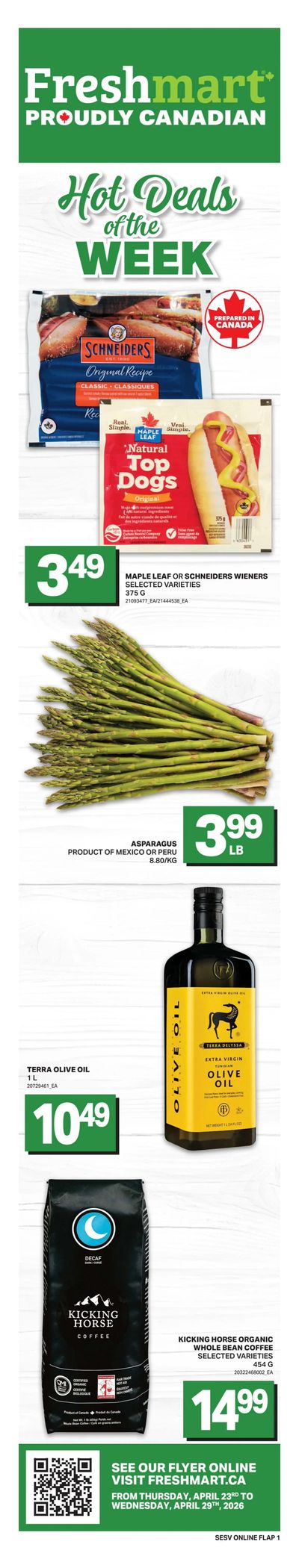 Freshmart (West) Flyer April 23 to 29