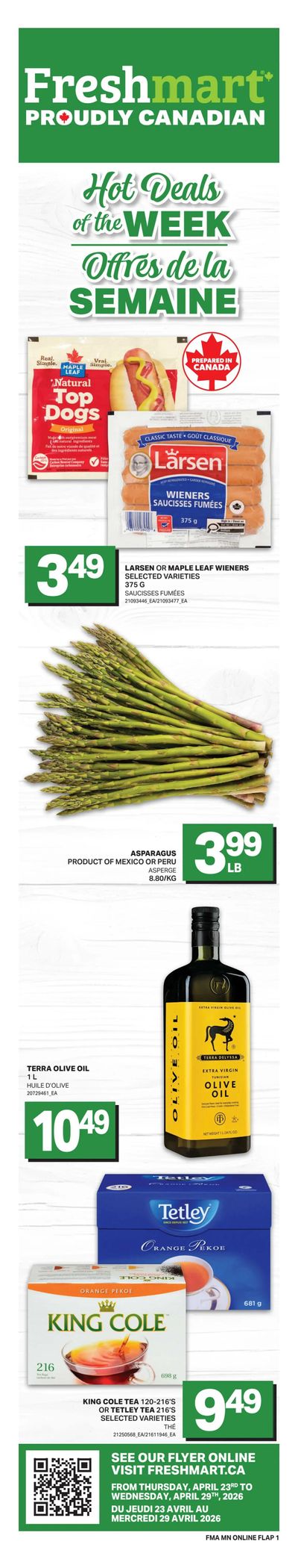 Freshmart (Atlantic) Flyer April 23 to 29
