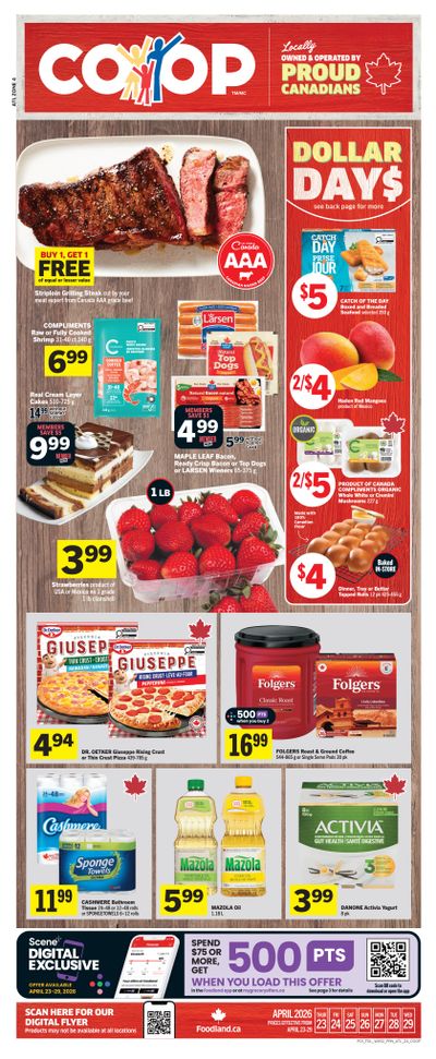 Foodland Co-op Flyer April 23 to 29