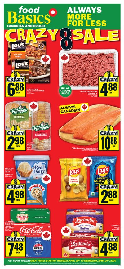 Food Basics Flyer April 23 to 29