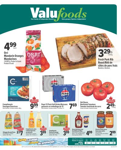 Valufoods Flyer April 23 to 29