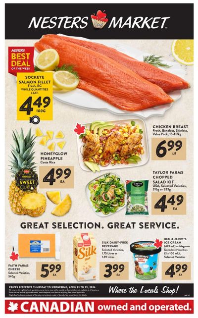 Nesters Market Flyer April 23 to 29
