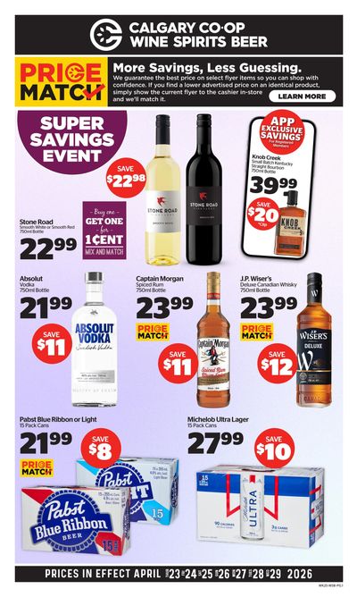 Calgary Co-op SWCB Flyer April 23 to 29