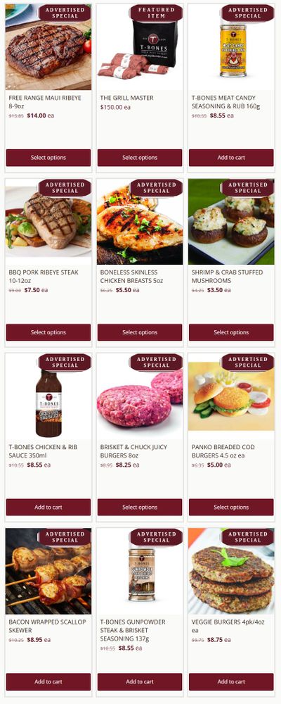 T-Bone's Flyer April 22 to 28