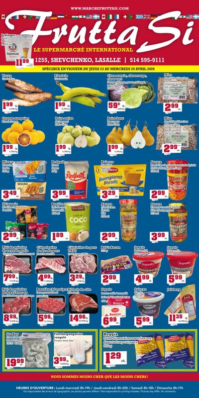 Frutta Si Flyer April 23 to 29