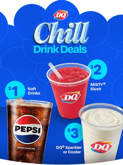 Dairy Queen Canada Promotions: Chill Drink Deals are here!