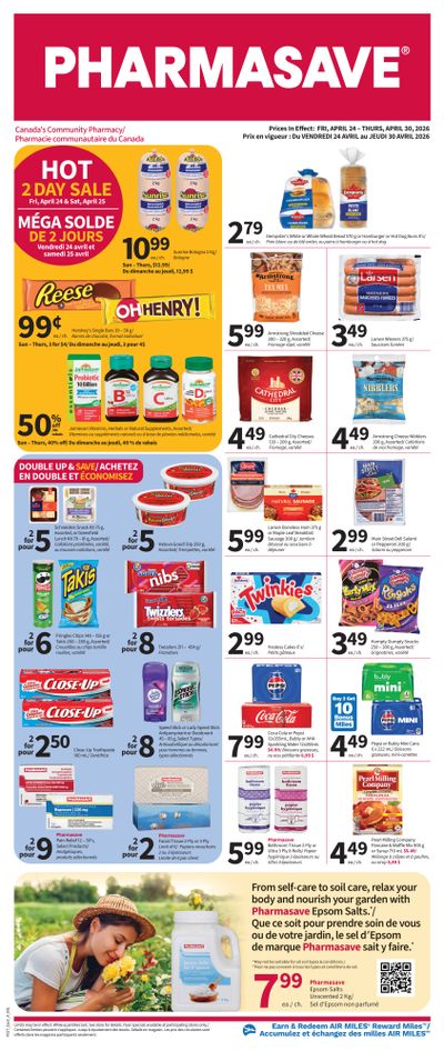 Pharmasave (NB) Flyer April 24 to 30