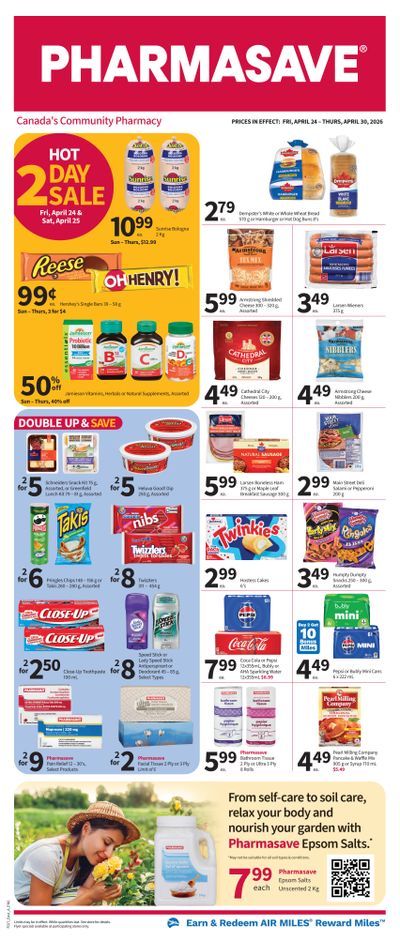Pharmasave (Atlantic) Flyer April 24 to 30