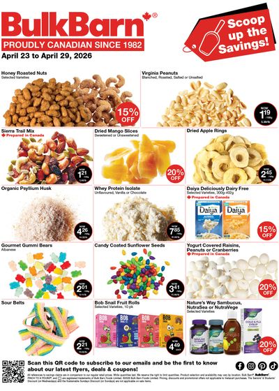 Bulk Barn Flyer April 23 to 29