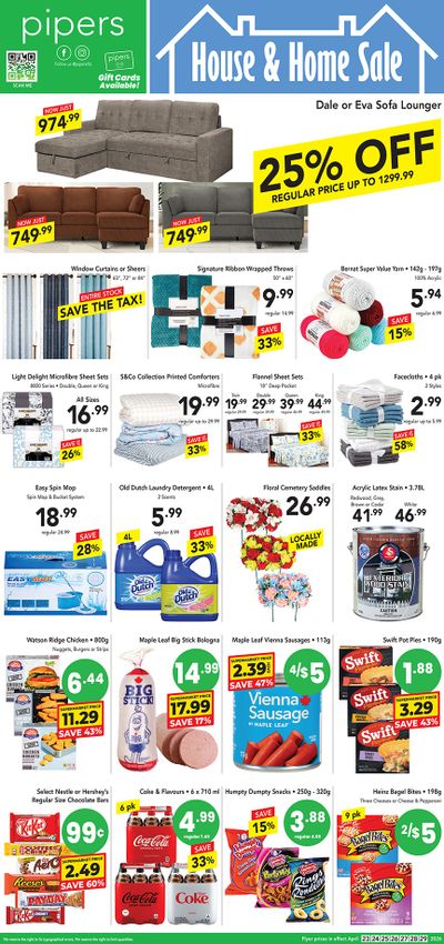 Pipers Superstore Flyer April 23 to 29