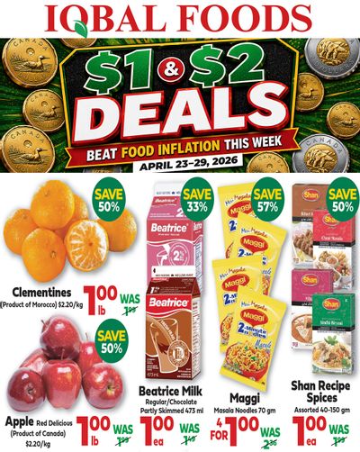 Iqbal Foods Flyer April 23 to 29