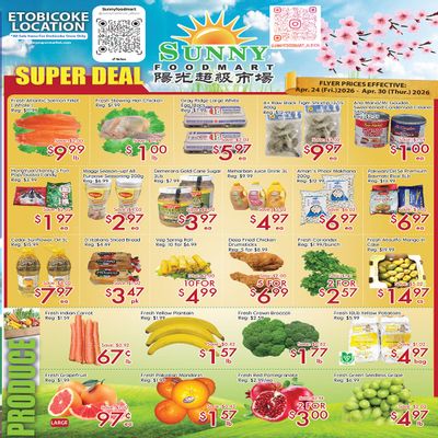 Sunny Foodmart (Etobicoke) Flyer April 24 to 30