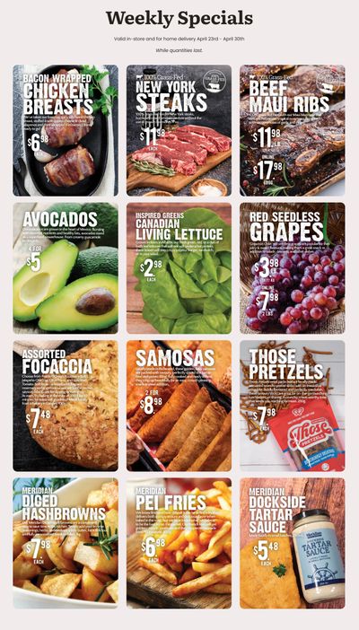 Meridian Farm Market Flyer April 23 to 29
