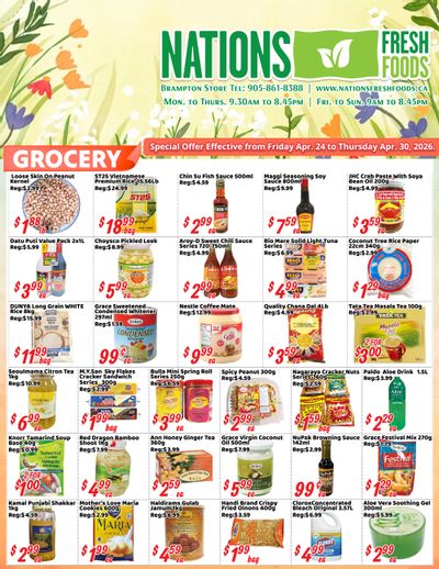 Nations Fresh Foods (Brampton) Flyer April 24 to 30