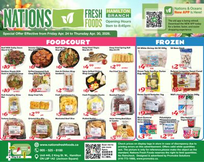 Nations Fresh Foods (Hamilton) Flyer April 24 to 30