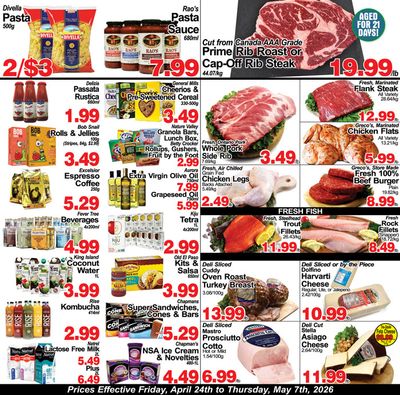 Greco's Fresh Market Flyer April 24 to May 7