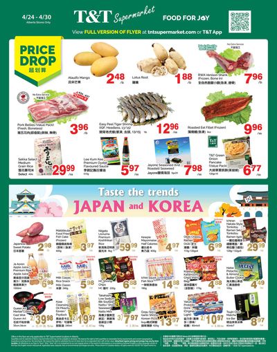 T&T Supermarket (AB) Flyer April 24 to 30