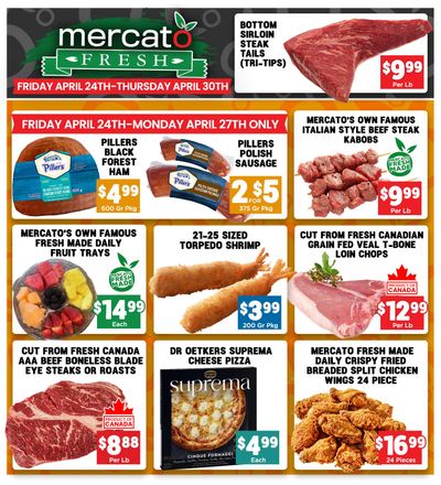 Mercato Fresh Flyer April 24 to 30