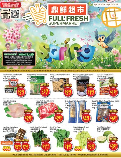 Full Fresh Supermarket Flyer April 24 to 30