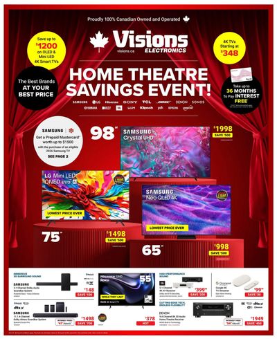 Visions Electronics Flyer April 24 to 30