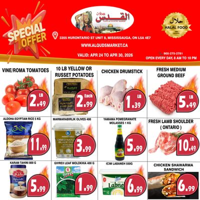 Al-Quds Supermarket Flyer April 24 to 30