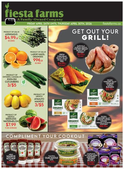 Fiesta Farms Flyer April 24 to 30