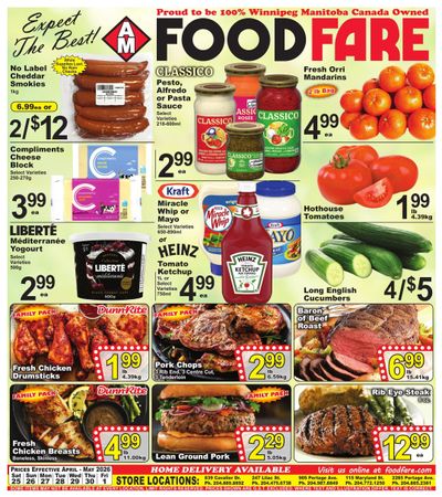 Food Fare Flyer April 25 to May 1