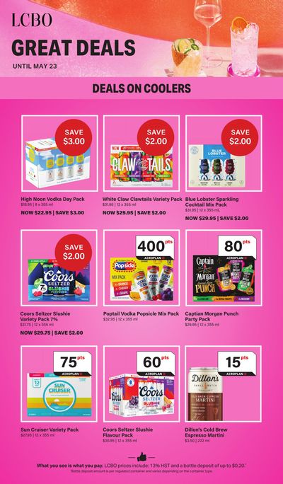LCBO Flyer April 26 to May 23
