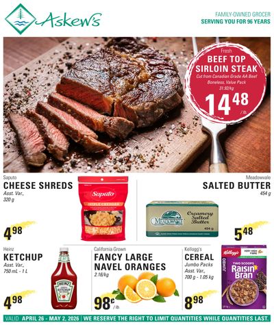 Askews Foods Flyer April 26 to May 2