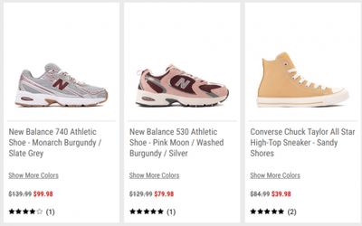 Journeys Canada: up to 50% off Birkenstock, New Balance, Saucony, adidas, and More
