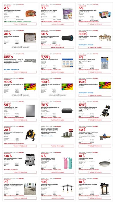 Costco (QC) Warehouse Offers April 27 to May 10