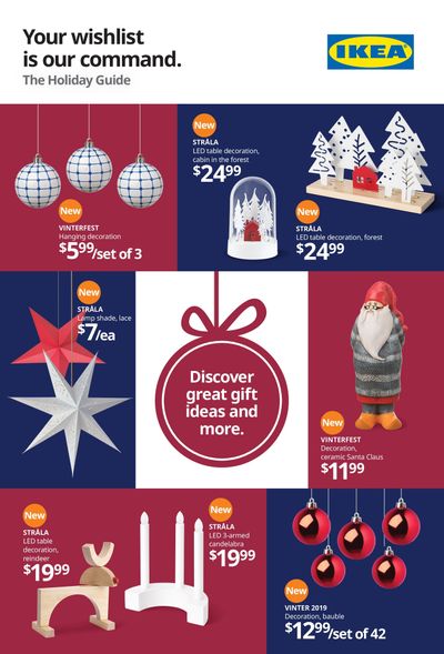 Ikea The Holiday Guide Flyer November 14 to 24