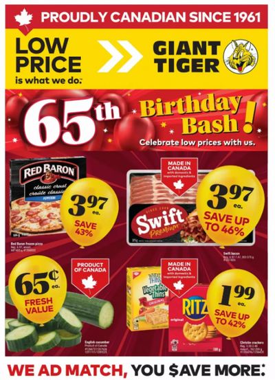 Giant Tiger Canada Flyer Deals April 29th – May 5th