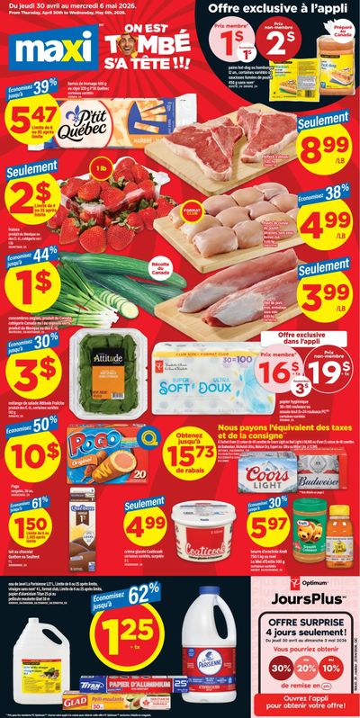 Maxi Flyer April 30 to May 6
