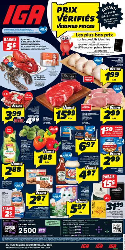IGA (QC) Flyer April 30 to May 6