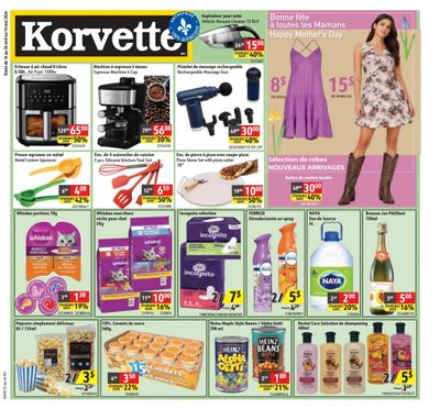 Korvette Flyer April 30 to May 14