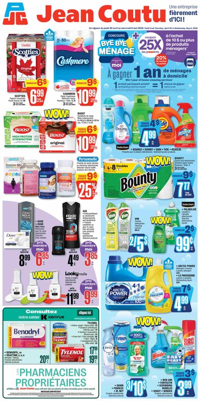 Jean Coutu Flyer April 30 to May 6