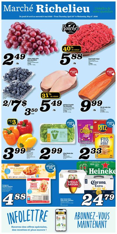 Marche Richelieu Flyer April 30 to May 6