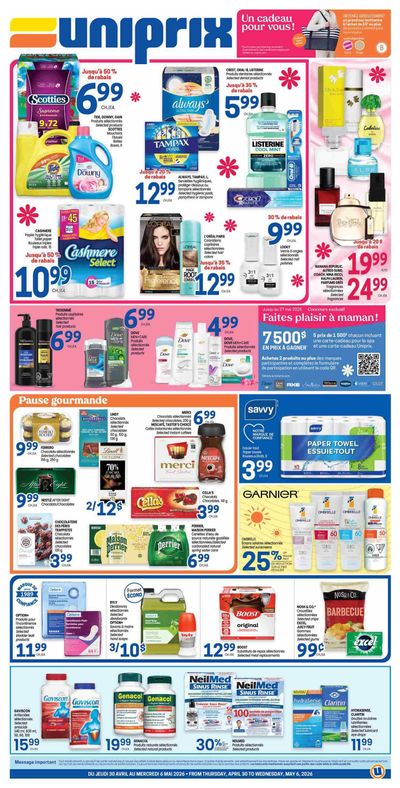 Uniprix Flyer April 30 to May 6
