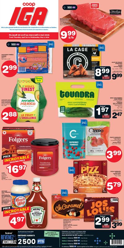 Coop IGA (QC) Flyer April 30 to May 6